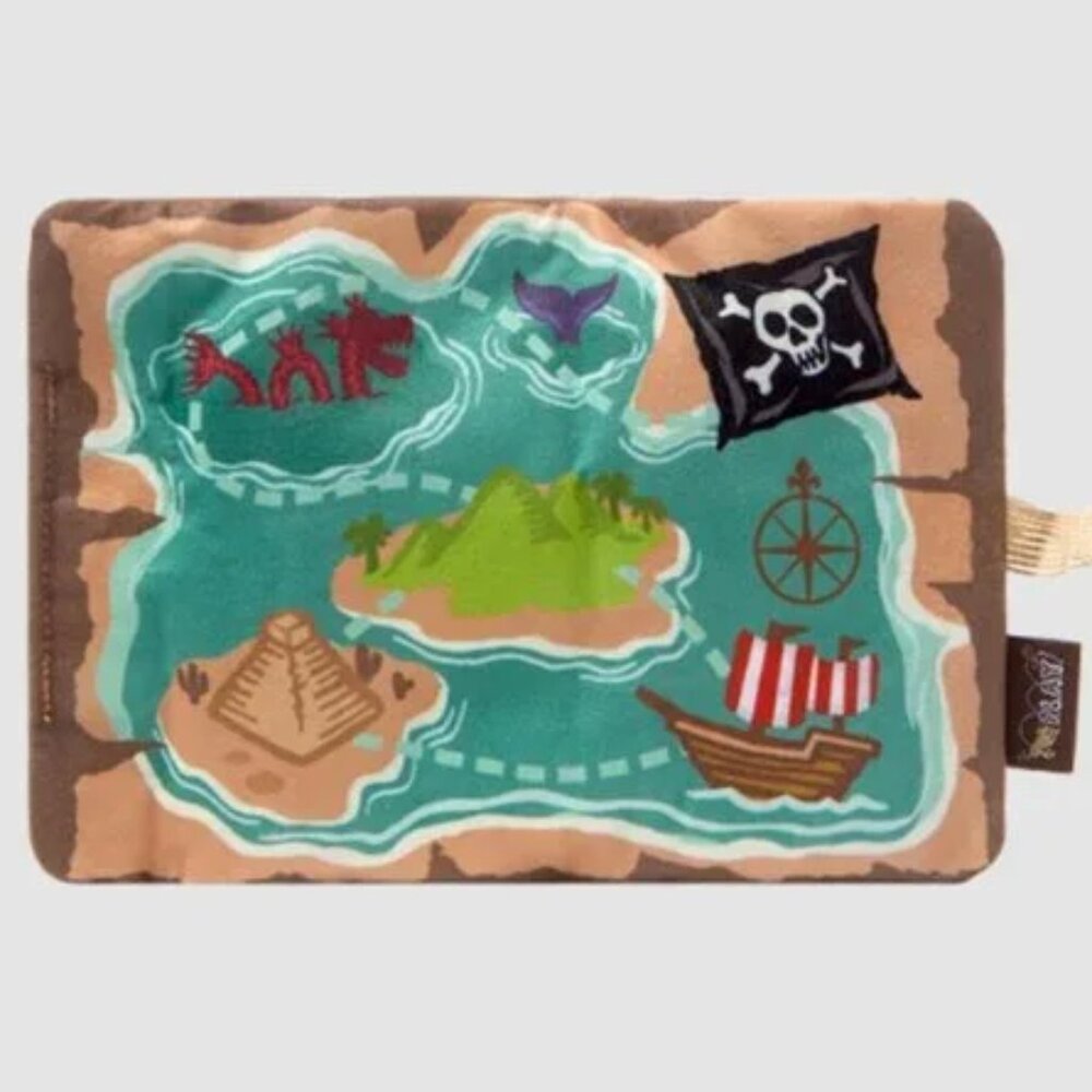 P.L.A.Y. Pirate‎ Treasure Map L/XL Dog Toy (BRAND-NEW!)